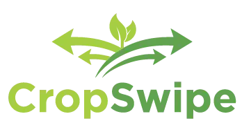 CropSwipe logo, agricultural field scouting and crop management partner of American Drone Network
